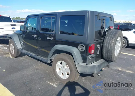 2015 Jeep Wrangler Unlimited Sport from USA, damaged, VIN 1C4BJWDG7FL771594